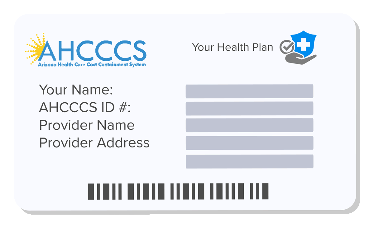 AHCCCS Provider ID Card