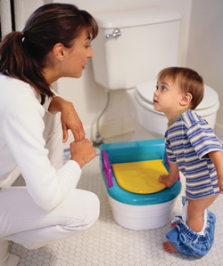 Toilet training toddlers
