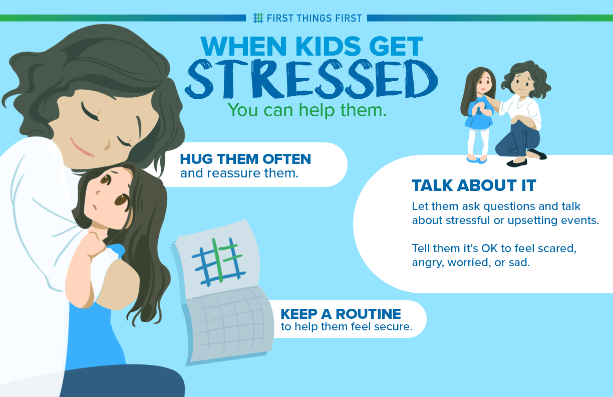 You can help when kids get stressed
