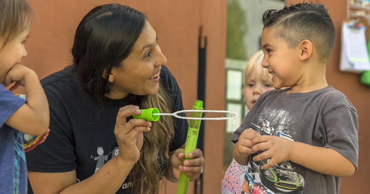 teacher-child interactions are key to quality child care