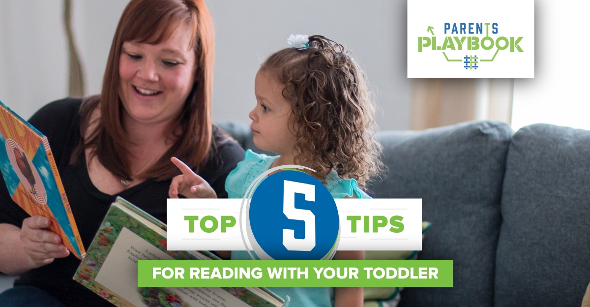 top 5 tips for reading with your toddler