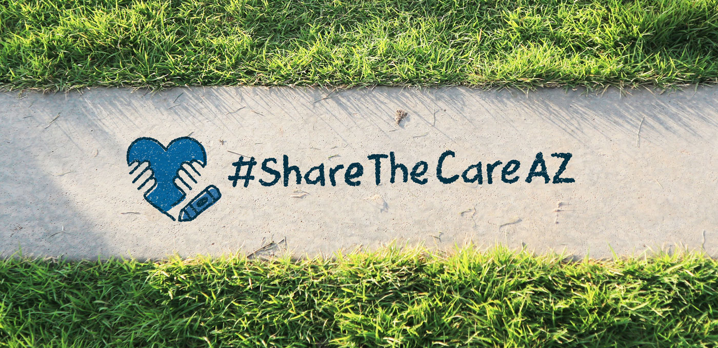 Share the Care Sidewalk