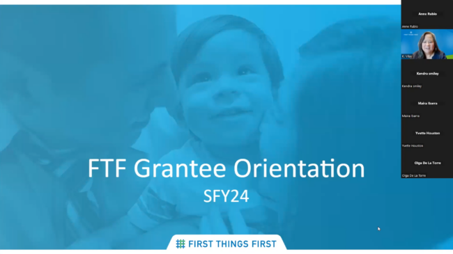 Grantee Orientation