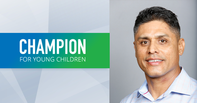 Edgar Soto, Pima South Champion for Young Children